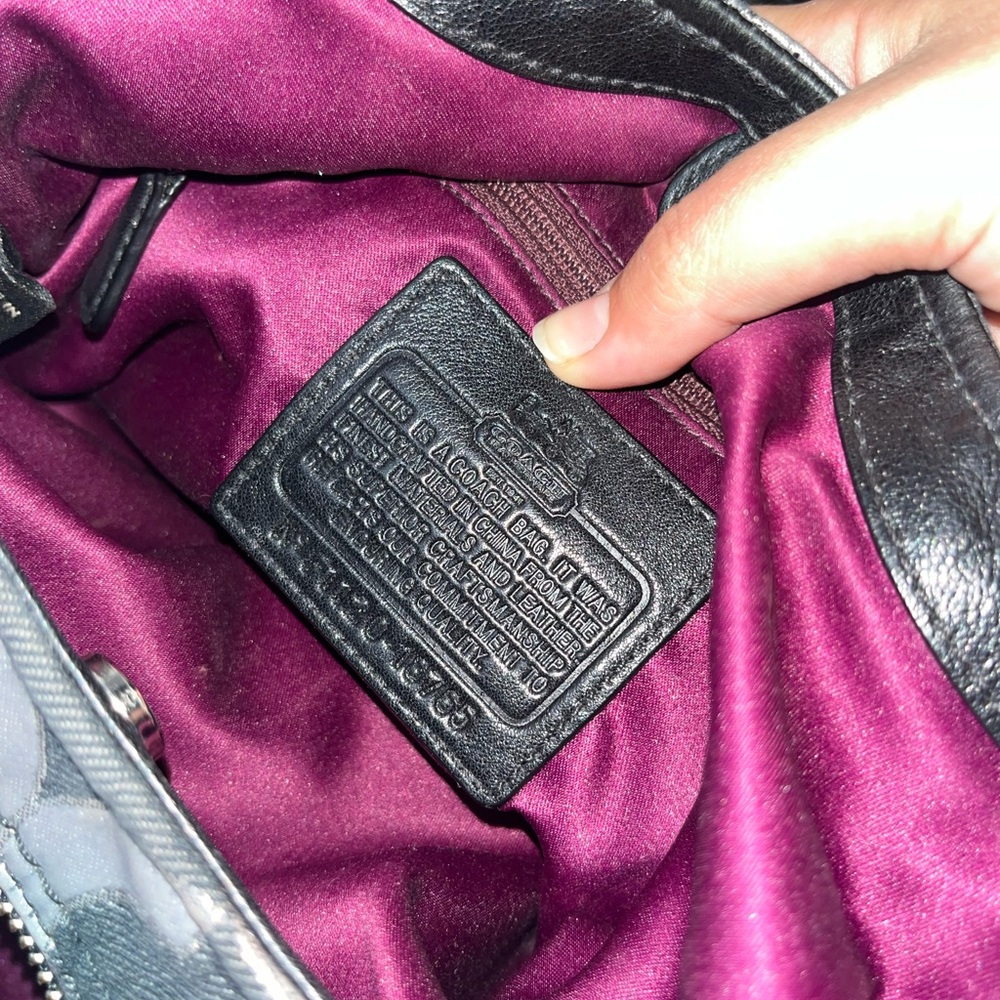 COACH Madison opt art bag and wallet Set w/ dust bag - Picture 9 of 9